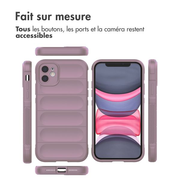 iMoshion Coque arrière EasyGrip iPhone 11 - Violet