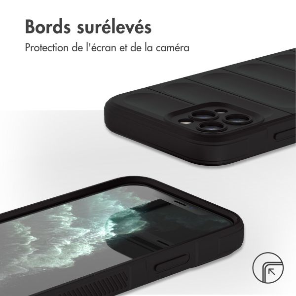 iMoshion Coque arrière EasyGrip iPhone 11 Pro - Noir