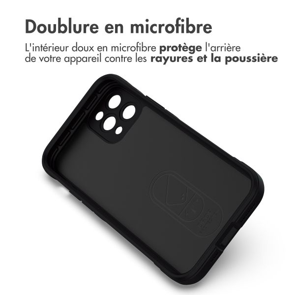 imoshion Coque arrière EasyGrip iPhone 11 Pro - Noir