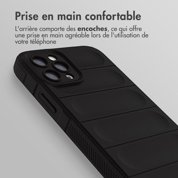 iMoshion Coque arrière EasyGrip iPhone 11 Pro - Noir