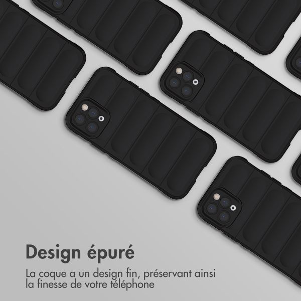 iMoshion Coque arrière EasyGrip iPhone 11 Pro - Noir