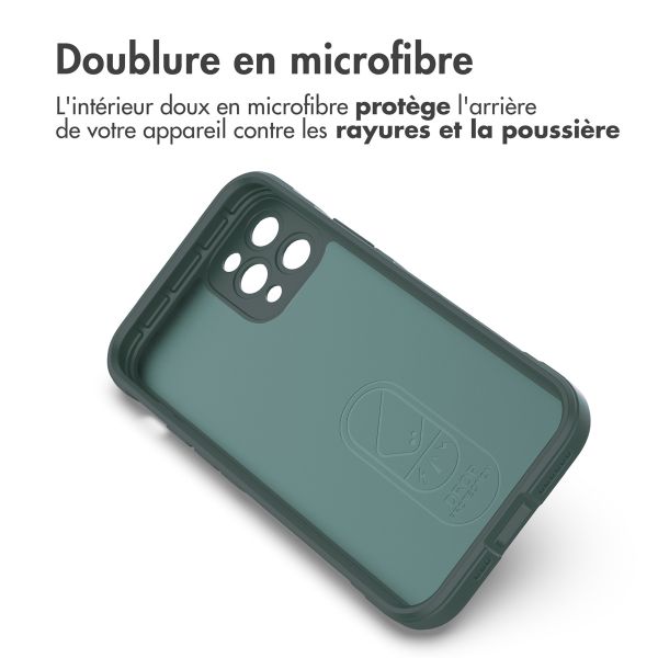 iMoshion Coque arrière EasyGrip iPhone 11 Pro - Vert foncé