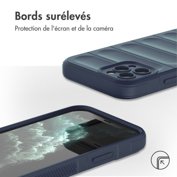 imoshion Coque arrière EasyGrip iPhone 11 Pro - Bleu foncé