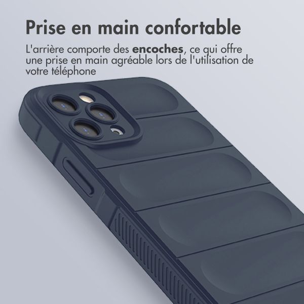 iMoshion Coque arrière EasyGrip iPhone 11 Pro - Bleu foncé