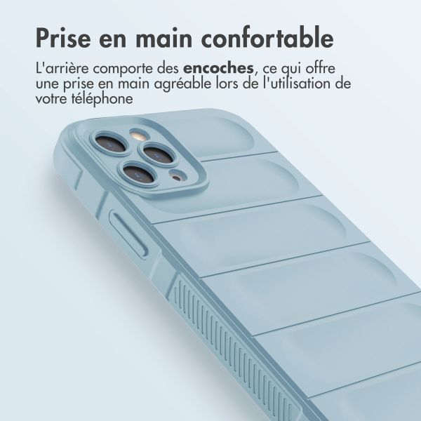 imoshion Coque arrière EasyGrip iPhone 11 Pro - Bleu clair