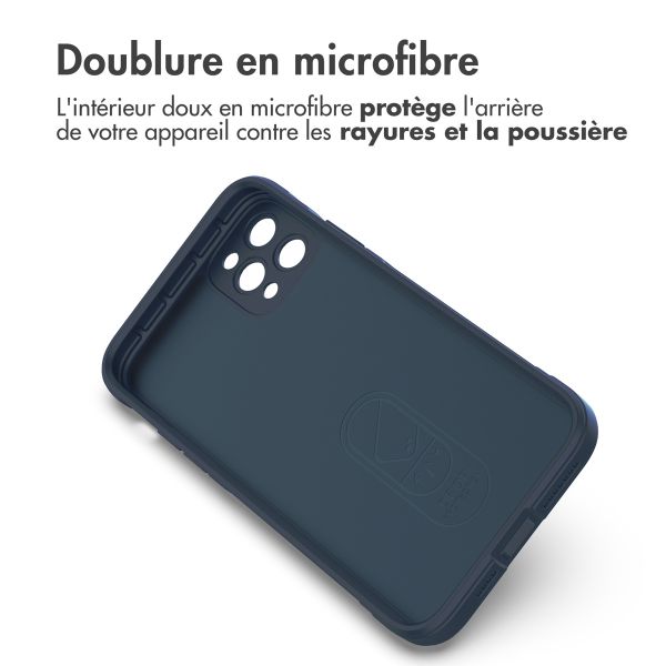 imoshion Coque arrière EasyGrip iPhone 11 Pro Max - Bleu foncé