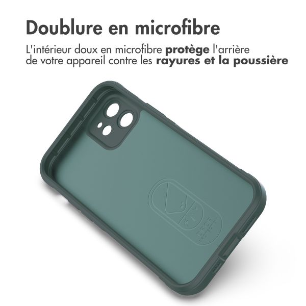 imoshion Coque arrière EasyGrip iPhone 12 - Vert foncé