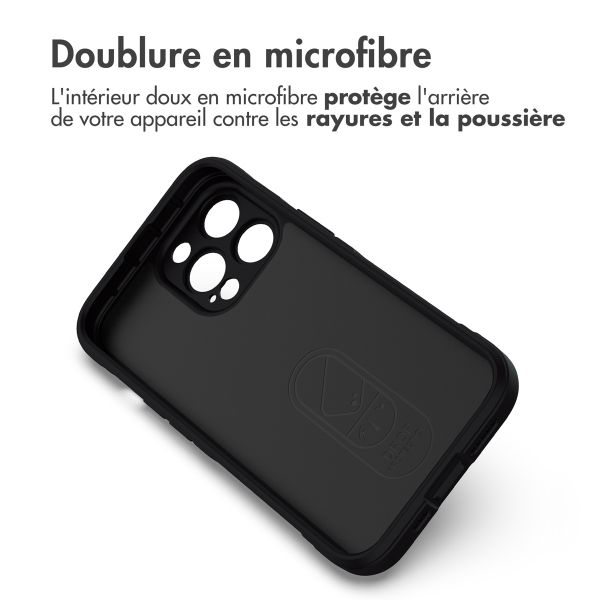 iMoshion Coque arrière EasyGrip iPhone 13 Pro - Noir