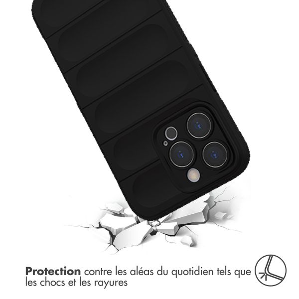 imoshion Coque arrière EasyGrip iPhone 13 Pro - Noir