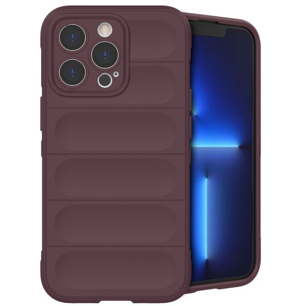 imoshion Coque arrière EasyGrip iPhone 13 Pro - Aubergine