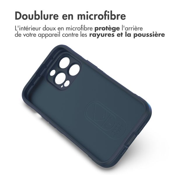 imoshion Coque arrière EasyGrip iPhone 13 Pro - Bleu foncé