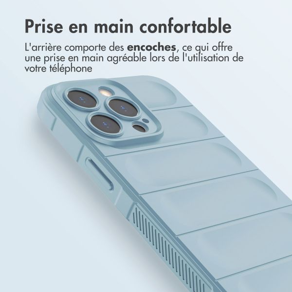 imoshion Coque arrière EasyGrip iPhone 13 Pro - Bleu clair