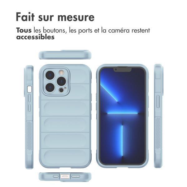 imoshion Coque arrière EasyGrip iPhone 13 Pro - Bleu clair