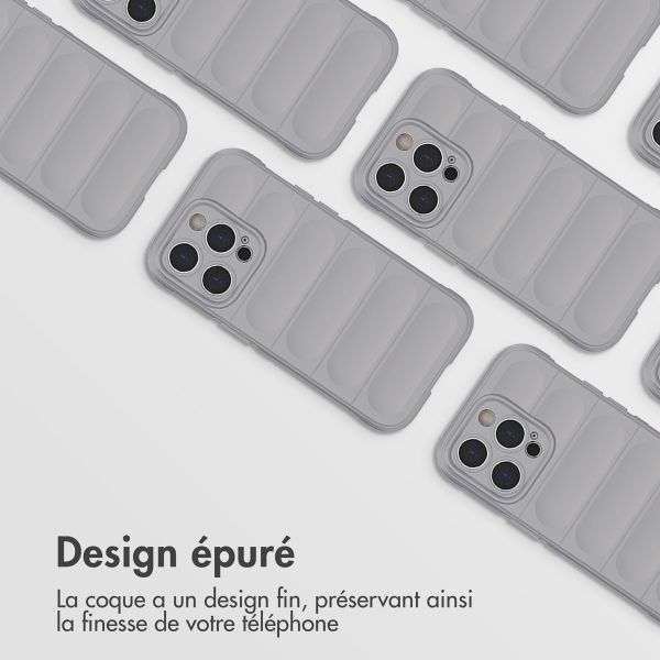 imoshion Coque arrière EasyGrip iPhone 14 Pro - Gris