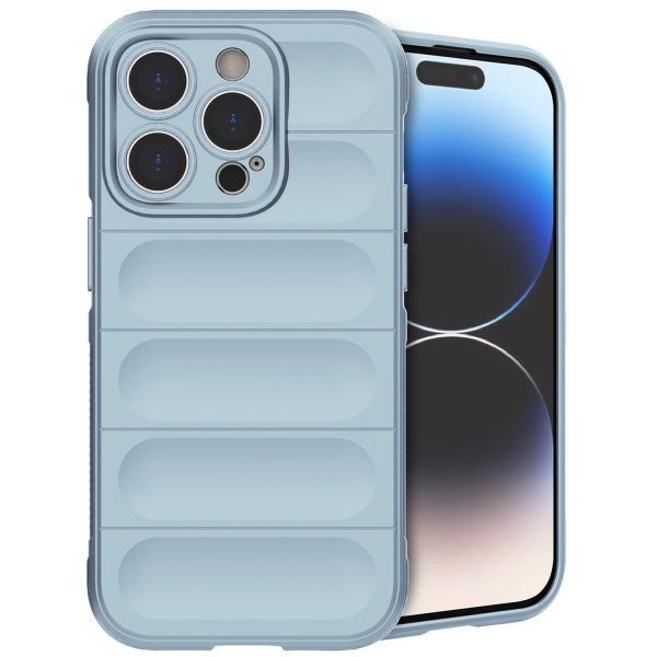 imoshion Coque arrière EasyGrip iPhone 14 Pro - Bleu clair