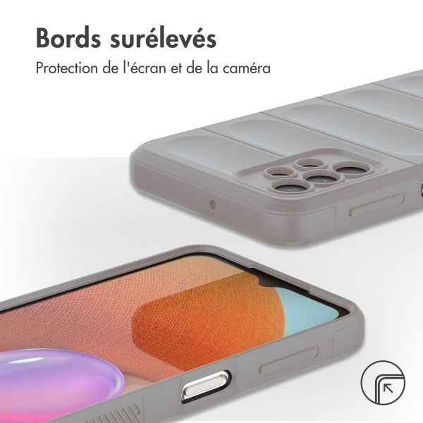 imoshion Coque arrière EasyGrip Samsung Galaxy A32 (5G) - Gris