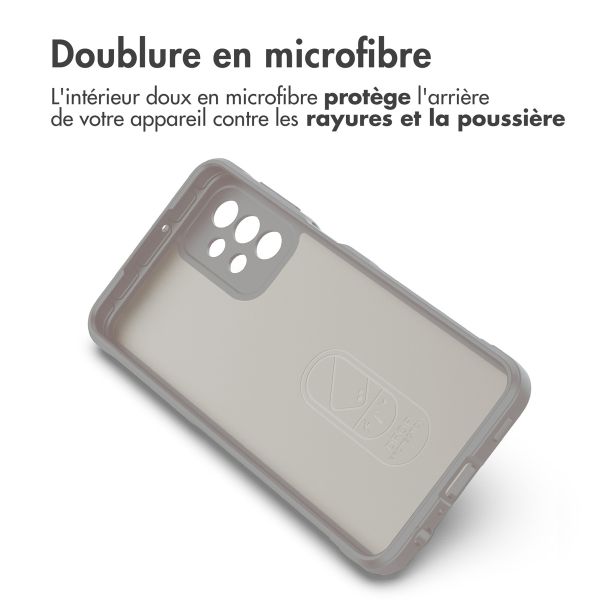 imoshion Coque arrière EasyGrip Samsung Galaxy A32 (5G) - Gris