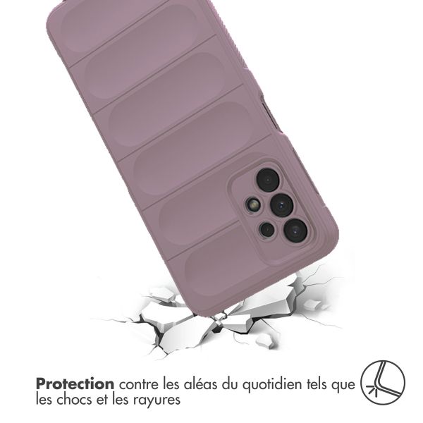 imoshion Coque arrière EasyGrip Samsung Galaxy A32 (5G) - Violet