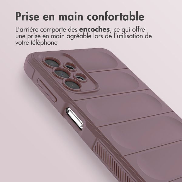 iMoshion Coque arrière EasyGrip Samsung Galaxy A32 (5G) - Violet