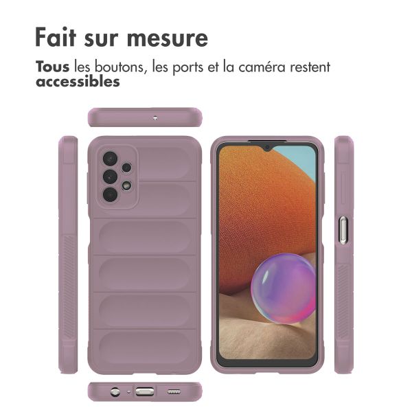 iMoshion Coque arrière EasyGrip Samsung Galaxy A32 (5G) - Violet