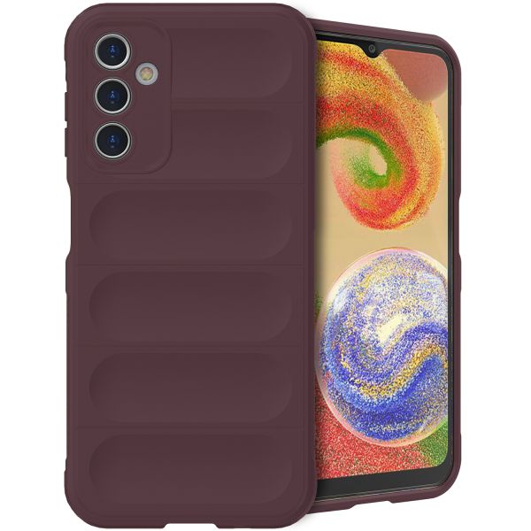 iMoshion Coque arrière EasyGrip Samsung Galaxy A14 (5G/4G) - Aubergine