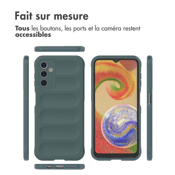 imoshion Coque arrière EasyGrip Samsung Galaxy A14 (5G/4G) - Vert foncé