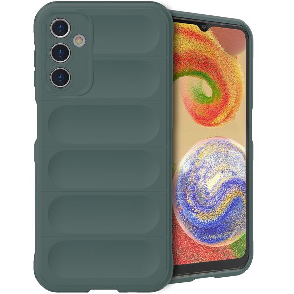 iMoshion Coque arrière EasyGrip Samsung Galaxy A14 (5G/4G) - Vert foncé