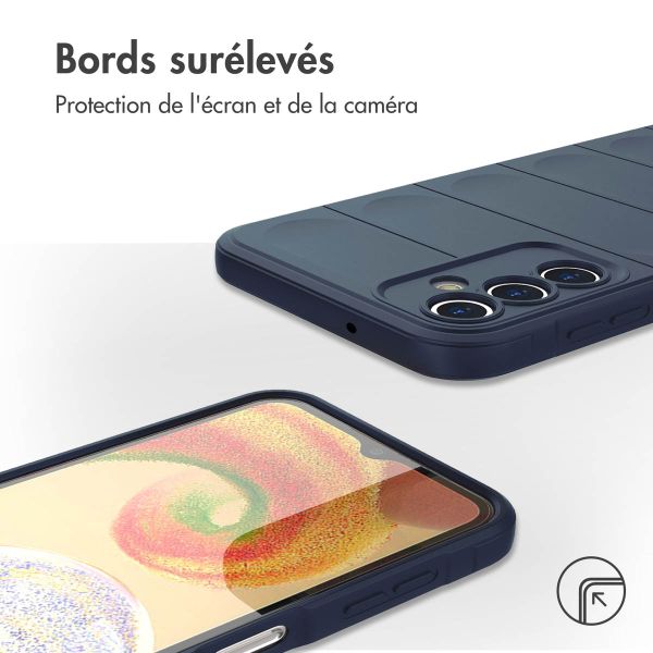 imoshion Coque arrière EasyGrip Samsung Galaxy A14 (5G/4G) - Bleu foncé