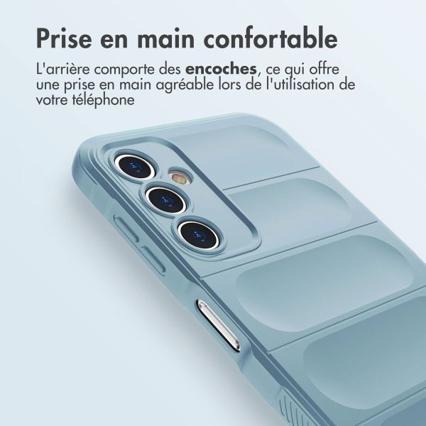 iMoshion Coque arrière EasyGrip Samsung Galaxy A14 (5G/4G) - Bleu clair