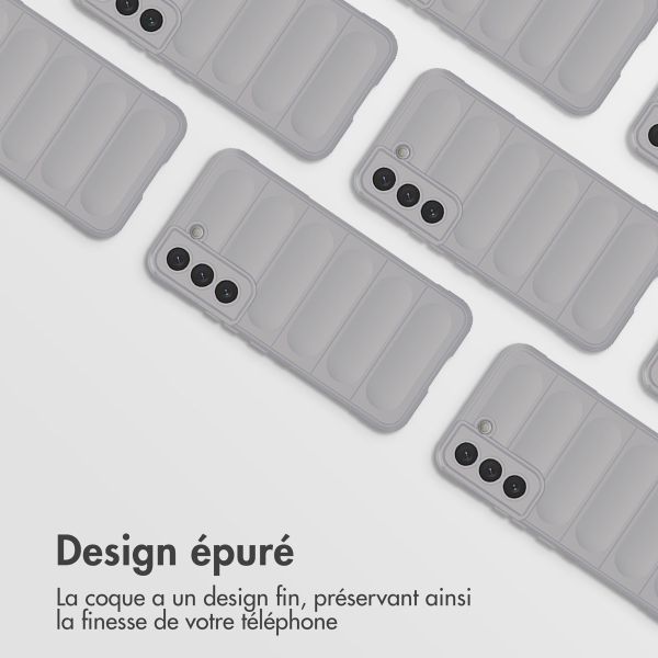 iMoshion Coque arrière EasyGrip Samsung Galaxy S22 - Gris