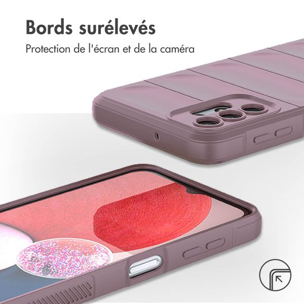 imoshion Coque arrière EasyGrip Samsung Galaxy A13 (4G) - Violet