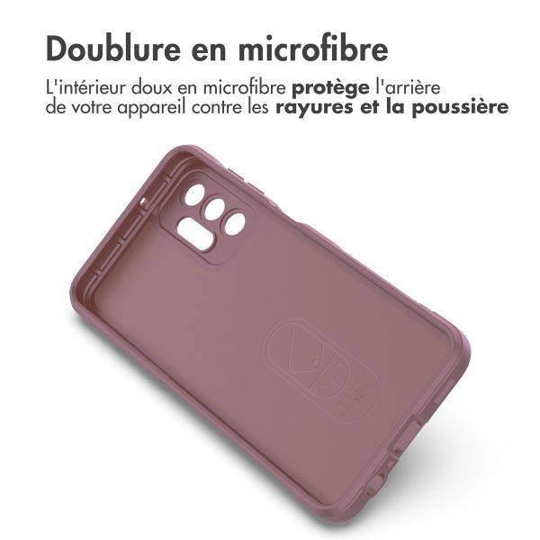 imoshion Coque arrière EasyGrip Samsung Galaxy A13 (4G) - Violet