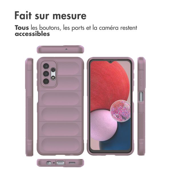 imoshion Coque arrière EasyGrip Samsung Galaxy A13 (4G) - Violet