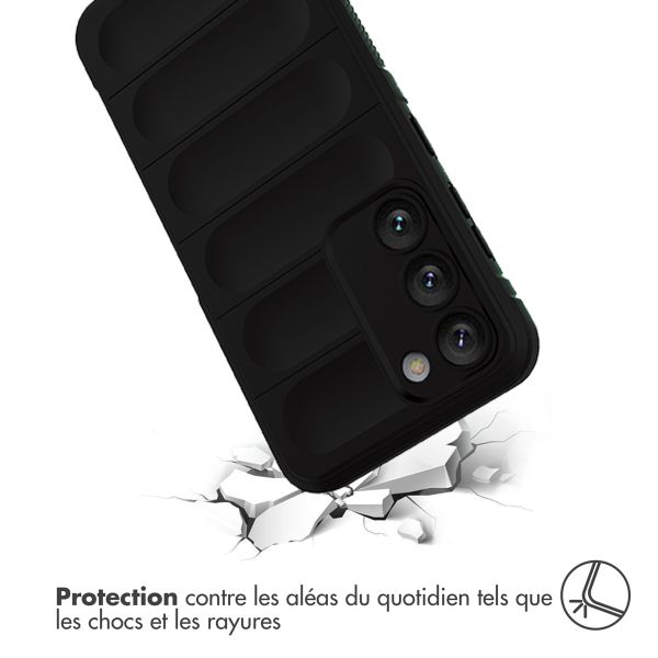 imoshion Coque arrière EasyGrip Samsung Galaxy S23 Plus - Noir