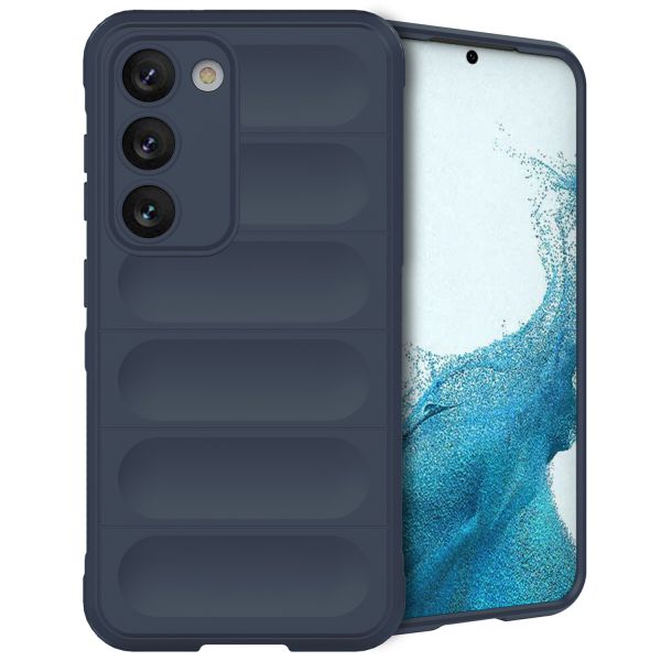 imoshion Coque arrière EasyGrip Samsung Galaxy S23 Plus - Bleu foncé