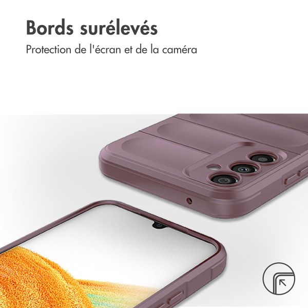 iMoshion Coque arrière EasyGrip Samsung Galaxy A34 (5G) - Violet