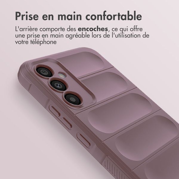 iMoshion Coque arrière EasyGrip Samsung Galaxy A34 (5G) - Violet