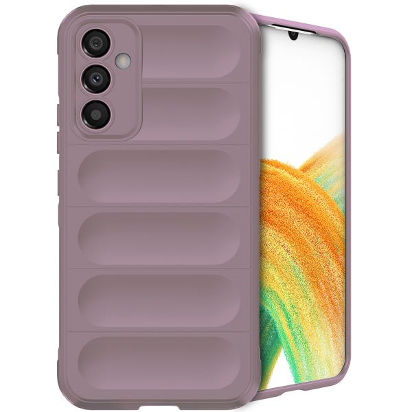 iMoshion Coque arrière EasyGrip Samsung Galaxy A34 (5G) - Violet