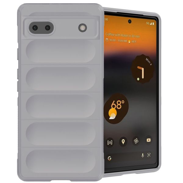 iMoshion Coque arrière EasyGrip Google Pixel 6a - Gris