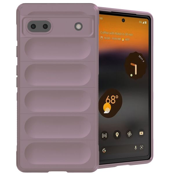 iMoshion Coque arrière EasyGrip Google Pixel 6a - Violet