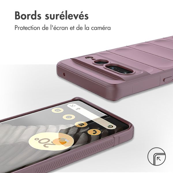 imoshion Coque arrière EasyGrip Google Pixel 7 Pro - Violet