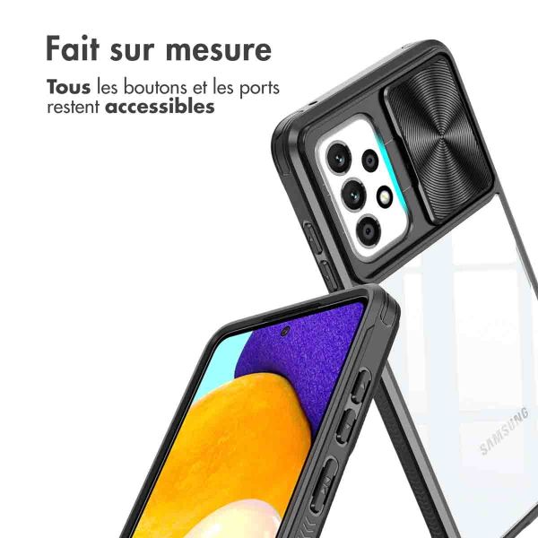 iMoshion Coque arrière Camslider Samsung Galaxy A52(s) (5G/4G) - Noir