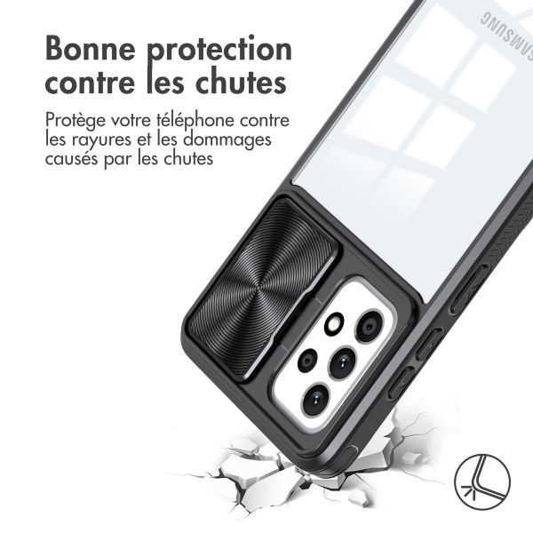 iMoshion Coque arrière Camslider Samsung Galaxy A52(s) (5G/4G) - Noir