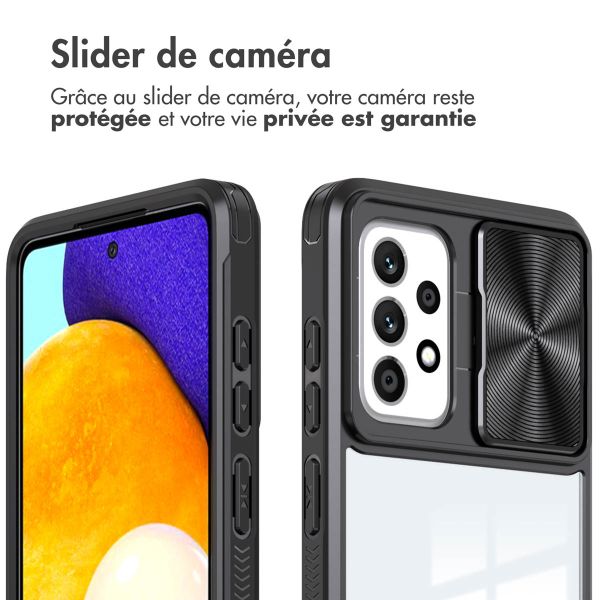 iMoshion Coque arrière Camslider Samsung Galaxy A52(s) (5G/4G) - Noir