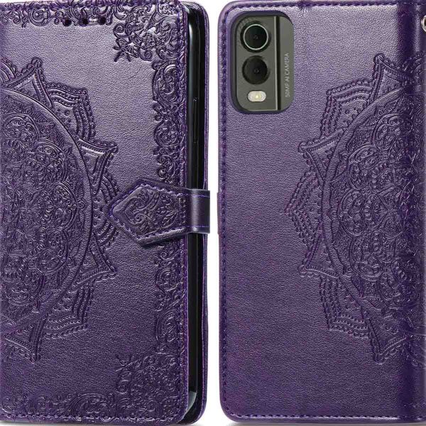 iMoshion Etui de téléphone portefeuille Mandala Nokia C32 - Violet