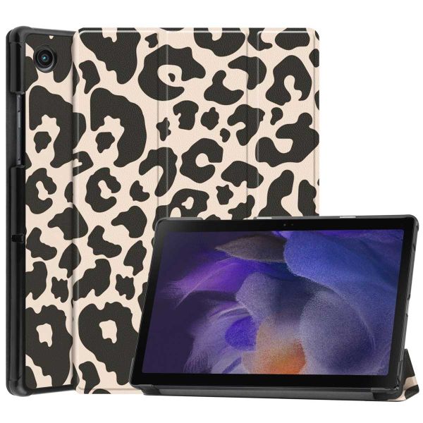 imoshion Coque tablette Design Trifold Samsung Galaxy Tab A8 - Leopard