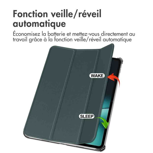 imoshion Coque tablette Trifold OnePlus Pad - Vert foncé