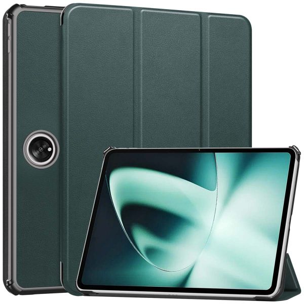 iMoshion Coque tablette Trifold OnePlus Pad - Vert foncé