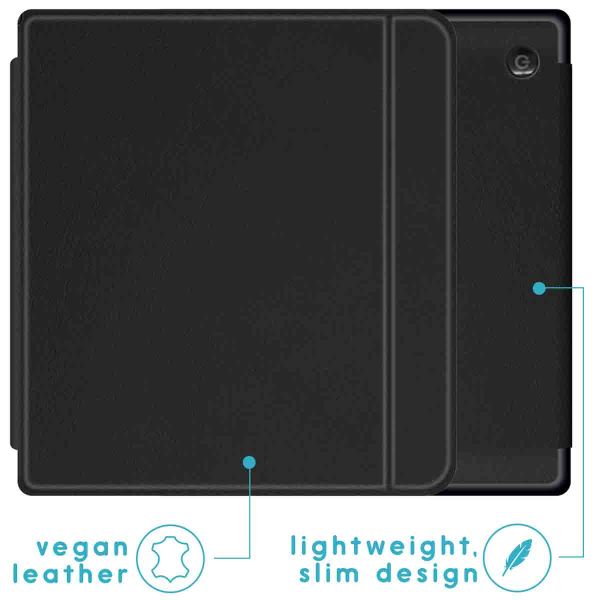 imoshion Slim Hard Sleepcover avec support Kobo Sage / Tolino Epos 3 - Noir