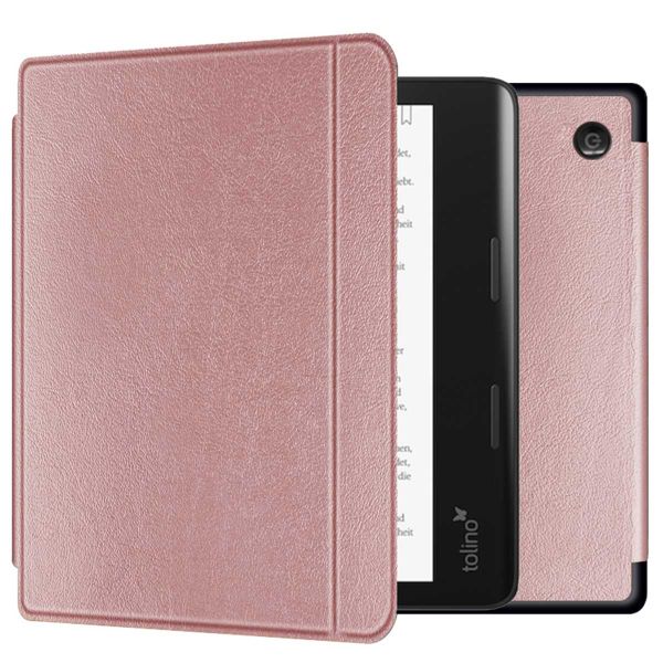 imoshion Slim Hard Sleepcover avec support Kobo Sage / Tolino Epos 3 - Rose Gold